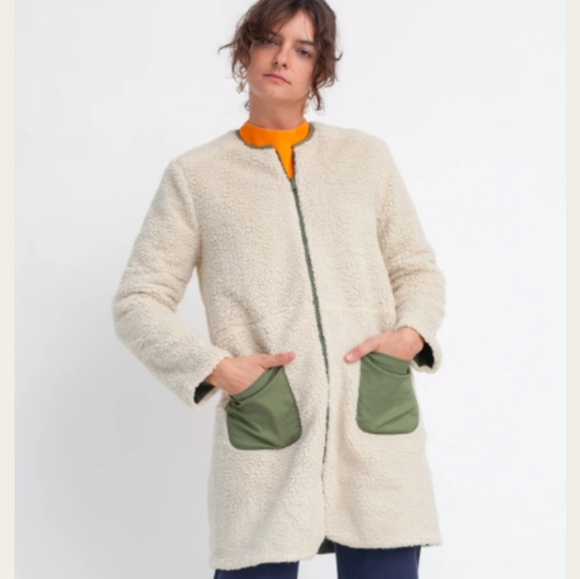 Loup Reversible Phoebe coat size S - Picture 2 of 14